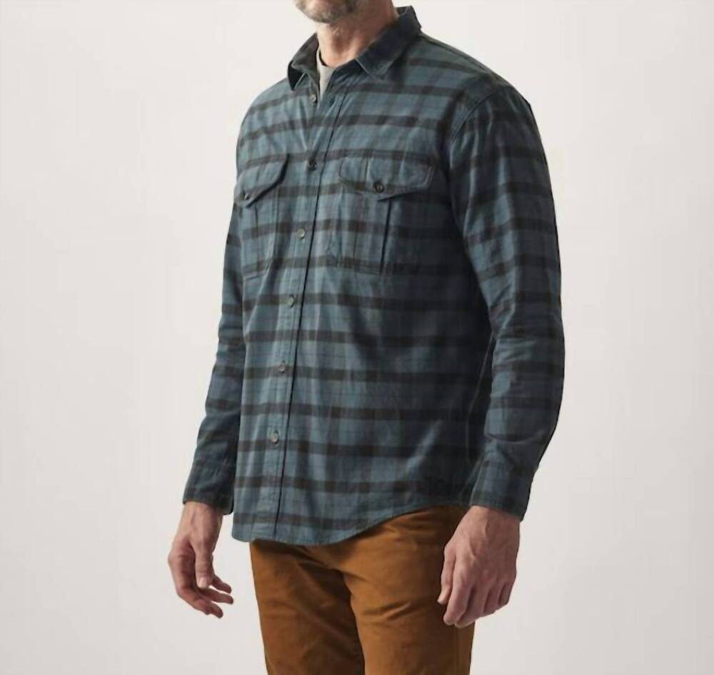 NEW FILSON men's alaskan guide shirt in midnight